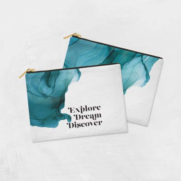 Explore Dream Discover - Pouch | Small - Quotes