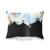 Flagstaff Arizona geometric skyline - Pillow | Lumbar / LightSkyBlue - Geometric Skyline