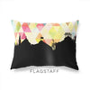 Flagstaff Arizona geometric skyline - Pillow | Lumbar / Yellow - Geometric Skyline