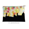Florence Italy geometric skyline - Pouch | Small / Yellow - Geometric Skyline