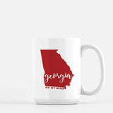 Georgia State Song - Mug | 15 oz / DarkRed - State Song