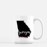 Georgia State Song - Mug | 11 oz / Black - State Song