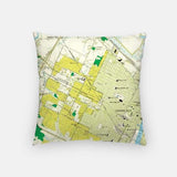 Green Bay Wisconsin city skyline with vintage Green Bay map - City Map Skyline