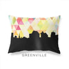 Greenville South Carolina geometric skyline - Geometric Skyline