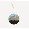 Havana Cuba city skyline with vintage Havana map - Ornament - City Map Skyline