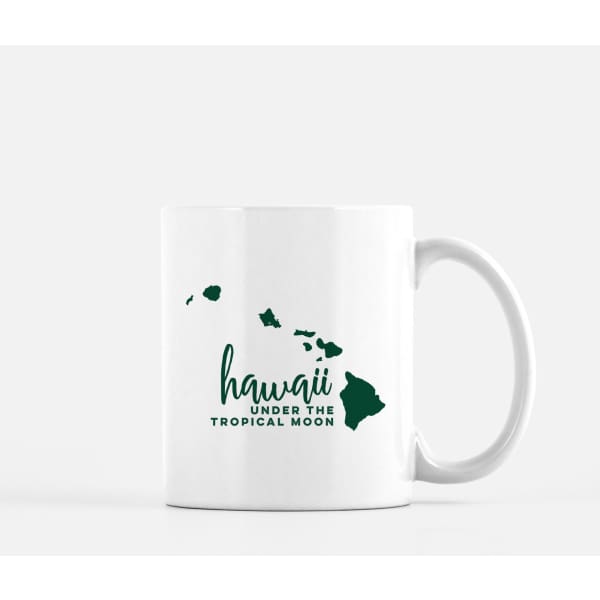 Hawaii state name retro map - State Song