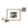Holly Jolly | a botanical Christmas art print - Prints