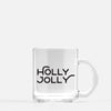 Holly Jolly glass mug | 11 oz - Mugs