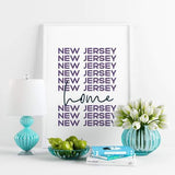 Home is New Jersey | home state design - Home State List