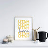 Home is Utah | home state design - Home State List