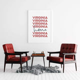 Home is Virginia | home state design - Home State List