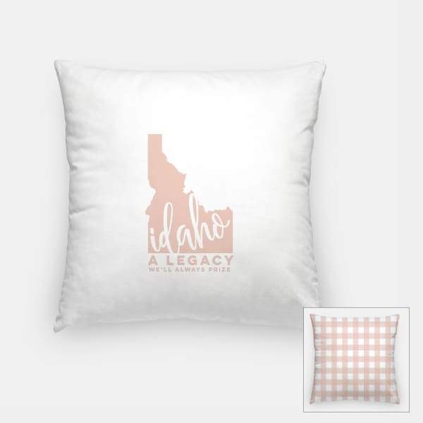 Idaho State Song - Pillow | Square / MistyRose - State Song