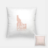 Idaho State Song - Pillow | Square / MistyRose - State Song
