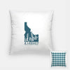 Idaho State Song - Pillow | Square / Teal - State Song