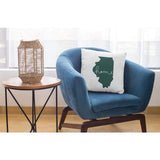 Illinois ’home’ state silhouette - Home Silhouette