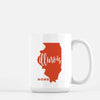 Illinois State Song - Mug | 15 oz / OrangeRed - State Song