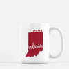 Indiana State Song - Mug | 11 oz / Red - State Song
