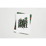 Joyeux Noel Christmas card | A2 size greeting card - Stationery