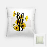 Kansas state flower - Pillow | Square - State Flower