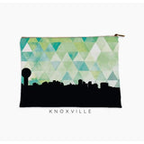 Knoxville Tennessee geometric skyline - 5x7 Unframed Print / Green - Geometric Skyline