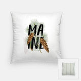 Maine state flower - Pillow | Square - State Flower