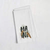 Maine state flower | White Pine Cone and Tassel - Tea Towel - State Flower