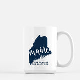 Maine State Song - Mug | 11 oz / Navy - State Song