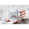 Merry and Bright modern retro Christmas - Mug | 11 oz / Pink - Modern Retro Christmas