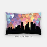 Minneapolis Minnesota geometric skyline - Geometric Skyline