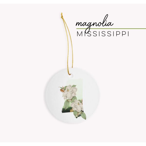Mississippi Magnolia | State Flower Series - Ornament - State Flower