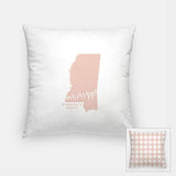 Mississippi State Song - Pillow | Square / MistyRose - State Song