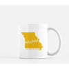 Missouri State Song - Mug | 11 oz / Gold - State Song
