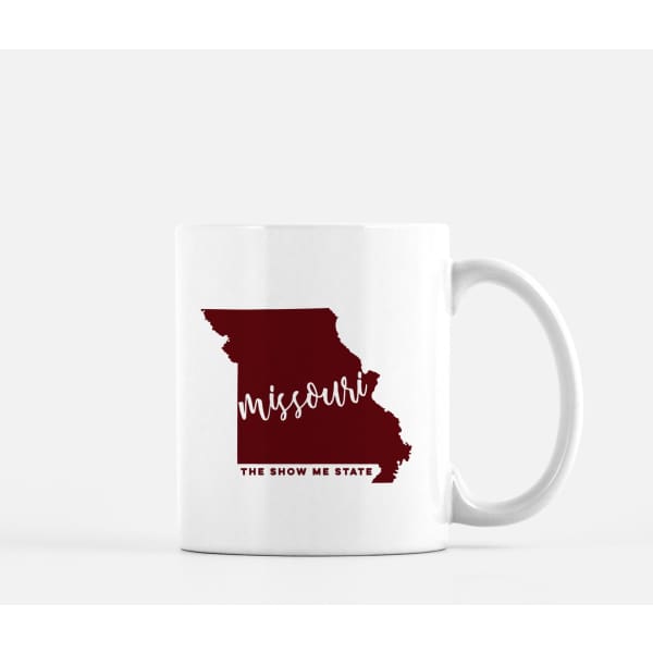 Missouri State Song - Mug | 11 oz / Maroon - State Song
