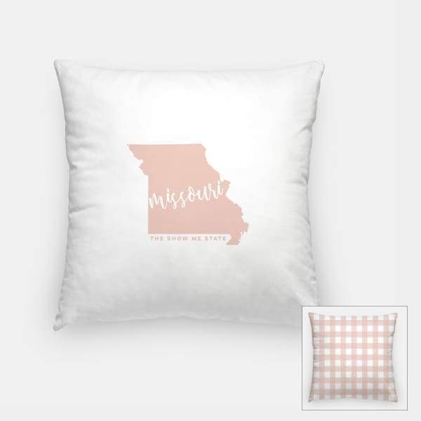 Missouri State Song - Pillow | Square / MistyRose - State Song