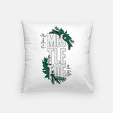 Mistletoe & Holly | Christmas Pillows - Pillows