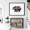 Montana Grizzly Bear - 5x7 Unframed Print - State Animal