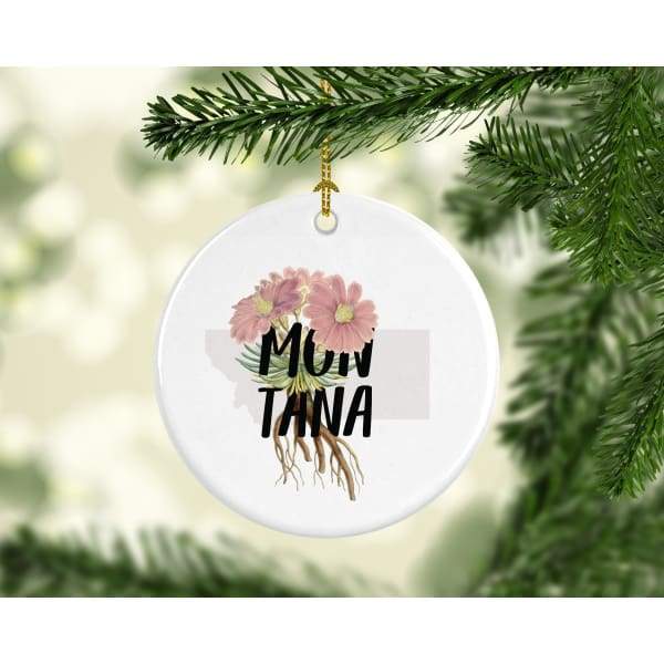 Montana state flower - Ornament - State Flower