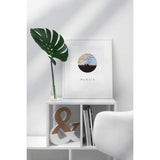 Murcia city skyline with vintage Murcia map - City Map Skyline