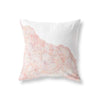 Nantucket Collection | Pink Marble throw pillow - Pillows