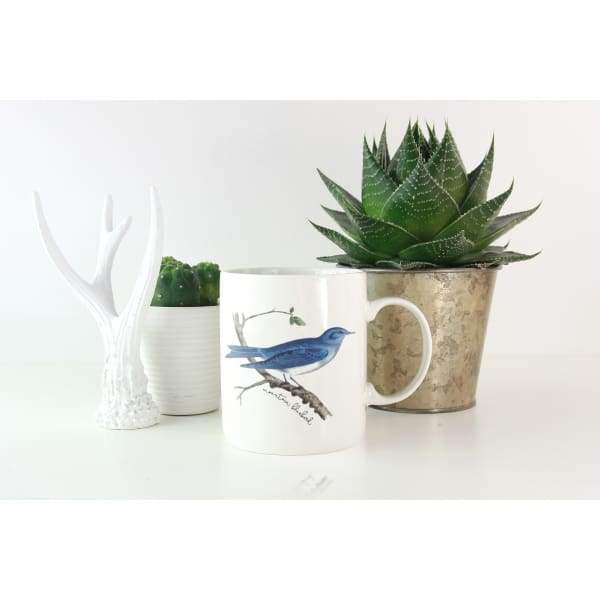 Nevada state bird | Mountain Bluebird - Mug | 11 oz - State Bird