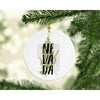 Nevada state flower | Saguaro Cactus Blossom - Ornament - State Flower