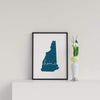 New Hampshire ’home’ state silhouette - Home Silhouette