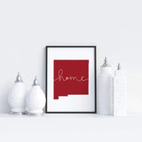 New Mexico ’home’ state silhouette - Home Silhouette
