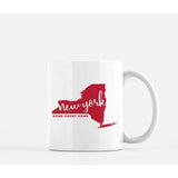 New York State Song | Home Sweet Home - Mug | 15 oz / Red - State Song