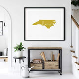 North Carolina ’home’ state silhouette | Secret Sale - Home Silhouette
