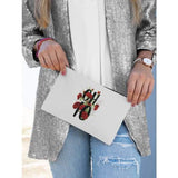 Ohio state flower | Red Carnation - Pouch | Large - State Flower