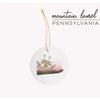 Pennsylvania Mountain Laurel | State Flower Series - Ornament - State Flower