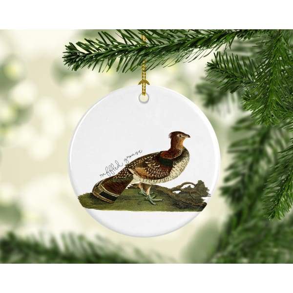 Pennsylvania state bird | Ruffled Grouse - Ornament - State Bird