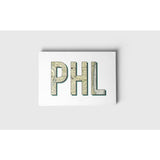Philadelphia Pennsylvania Airport code - Sticker - Airport Code