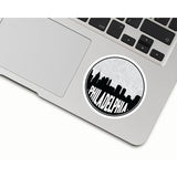 Philadelphia Pennsylvania skyline and city map design | in various colors - City Road Maps